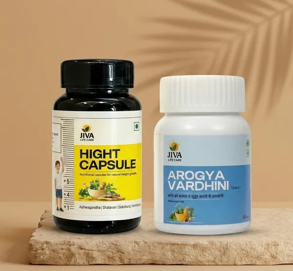 Jiva_Life_Care_Hight_Capsule_-_Ayurvedic_Height_Growth_Supplement_And_Arogya_Vardhini_Vati_-_Digestive_&_Detox_Support_Pack_Of_2