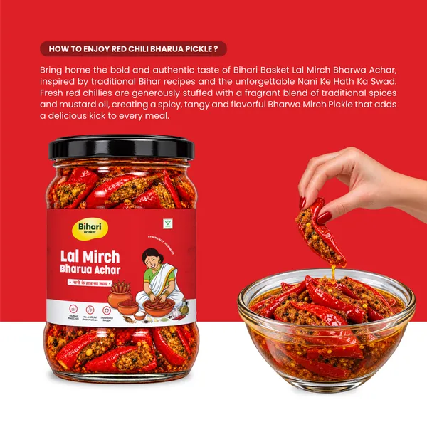 Lal_Mirch_Bharwa_Achar_-_Stuffed_Red_Chilli_Pickle_-_500gm_|_Bihari_Basket