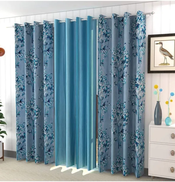 Attractive_Digital_Tree_Jhad_Printed_Polyester_Eyelet_Curtains_Set_Of_3