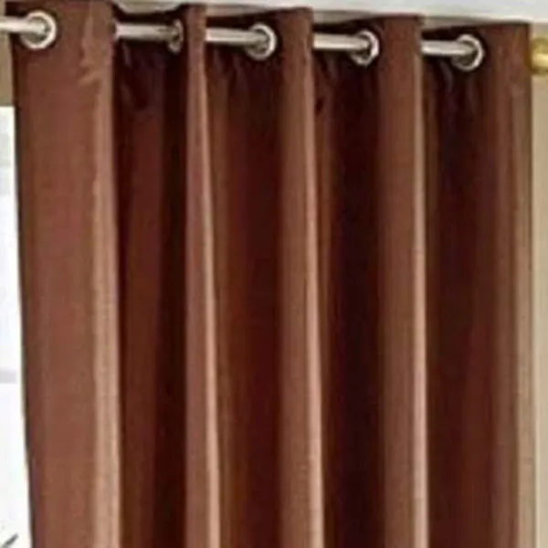 Modern_Plain_Diamond_Crush_Eyelet_100_Polyester_Long_Door_Curtain_Set_Of_2_(4X9Ft)