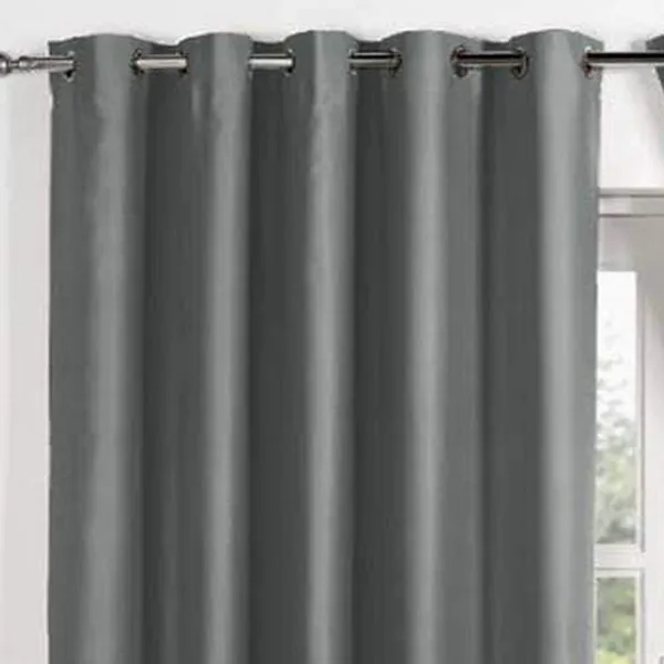 Modern_Plain_Diamond_Crush_Eyelet_100_Polyester_Long_Door_Curtain_Set_Of_2_(4X9Ft)