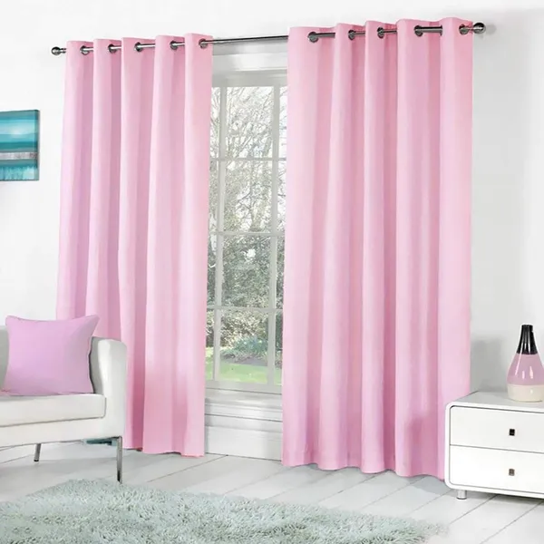 Modern_Plain_Diamond_Crush_Eyelet_100_Polyester_Long_Door_Curtain_Set_Of_2_(4X9Ft)