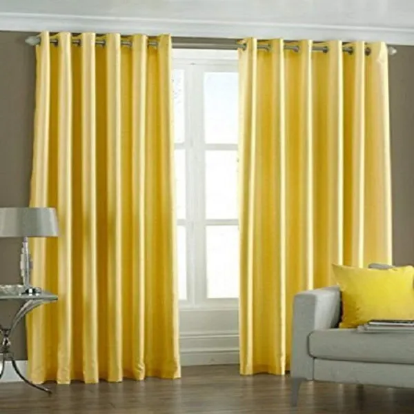 Modern_Plain_Diamond_Crush_Eyelet_100_Polyester_Window_Door_Curtain_Set_Of_2_(4X5Ft)