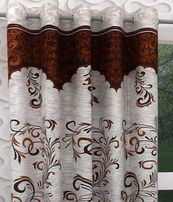 100%_Long_Lasting_Quality_Polyester_Darbar_Panel_Digital_Print_Curtains_For_Door_7_Feet_Pack_Of_2_(Brown)