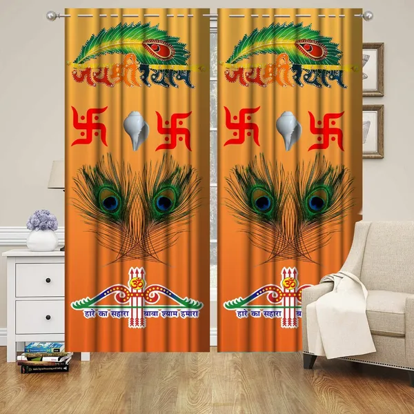 Khatu_Shyam_Bhagwan_3D_Printed_Temple_Curtains_For_Mandir,_Drowning_Room,_Pooja,_Aarti,_Mandir_Curtain_With_Steel_Rings_Pack_Of_1