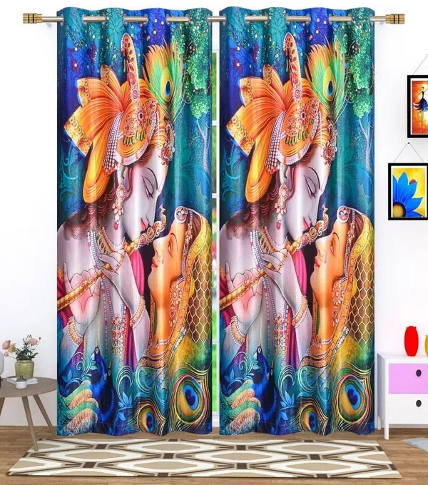 Beautiful_3D_Digital_Radha_Krishna_Printed_100%_Heavy_Quality_Polyester_Curtain_Set_Of_2_(Temple_Curtain)