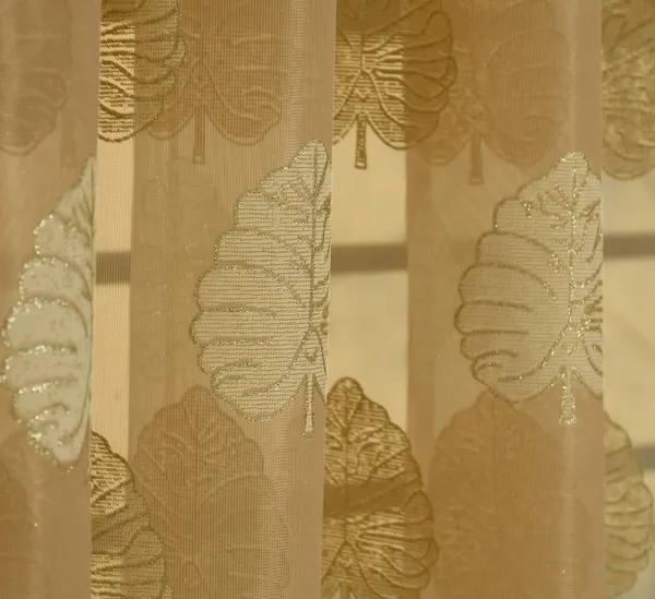 Premium_Tissue_Net_Curtain_With_Rubber_Print_Paan_Patta_Design_Eyelet_Ring_Pack_Of_2