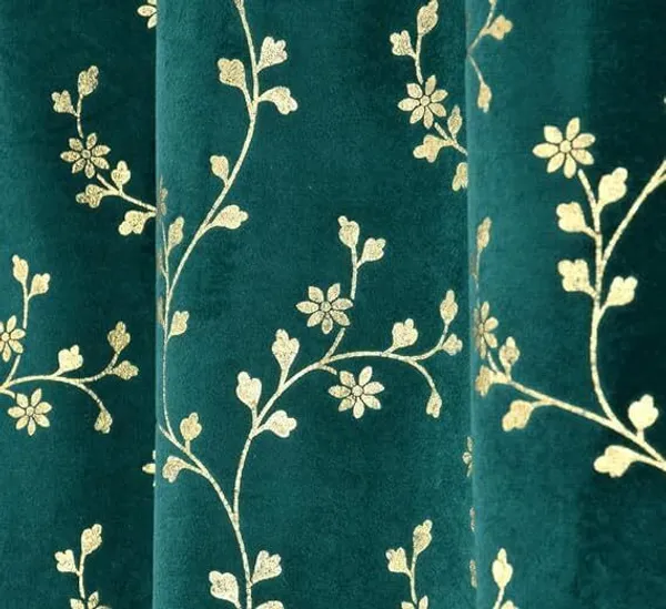 Velvet_Eyelet_Curtain_With_Elegant_Foil_Flower_Print_Pack_Of_2