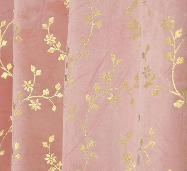 Velvet_Eyelet_Curtain_With_Elegant_Foil_Flower_Print_Pack_Of_2