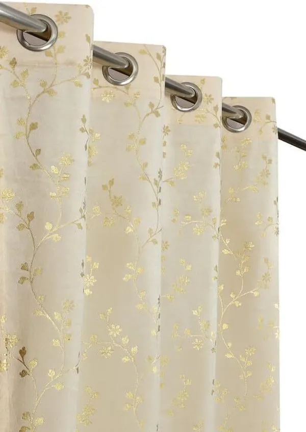 Velvet_Eyelet_Curtain_With_Elegant_Foil_Flower_Print_Pack_Of_2