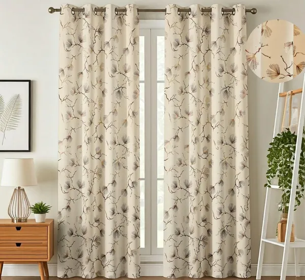 Velvet_Eyelet_Curtain_With_Elegant_Foil_Flower_Print_Pack_Of_2