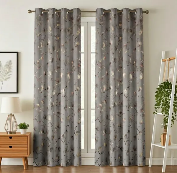Velvet_Eyelet_Curtain_With_Elegant_Foil_Flower_Print_Pack_Of_2