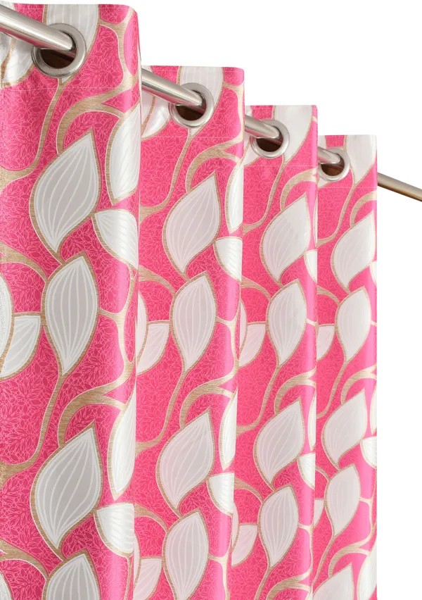 Luxury_Look_Heavy_Knitting_Polyester_Leaf_Design_Living_Room_Curtain_Set_Of_2_(Long_Door)