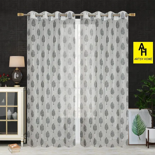 Tree_Printed_Tissue_Net_Transparent_Curtains_For_Living_Room_Pack_Of_2