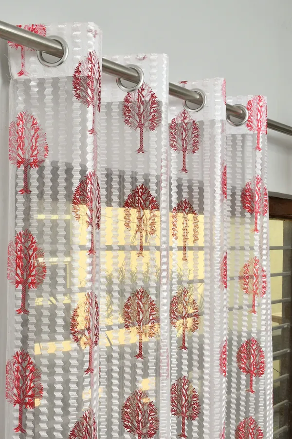 Tree_Printed_Tissue_Net_Transparent_Curtains_For_Living_Room_Pack_Of_2