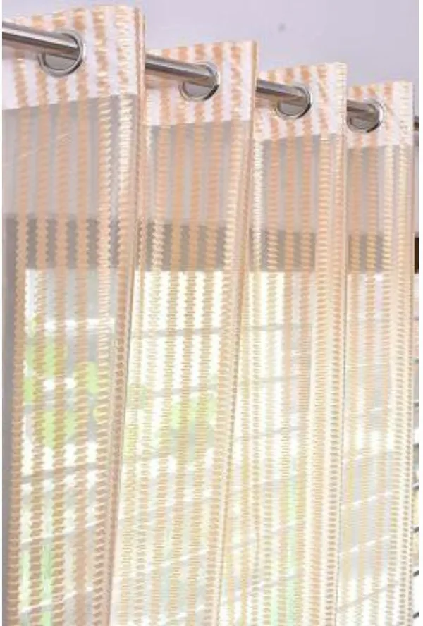 100%_Heavy_Quality_Imported_Tissue_Net_Fabric_Curtains_Set_Of_2