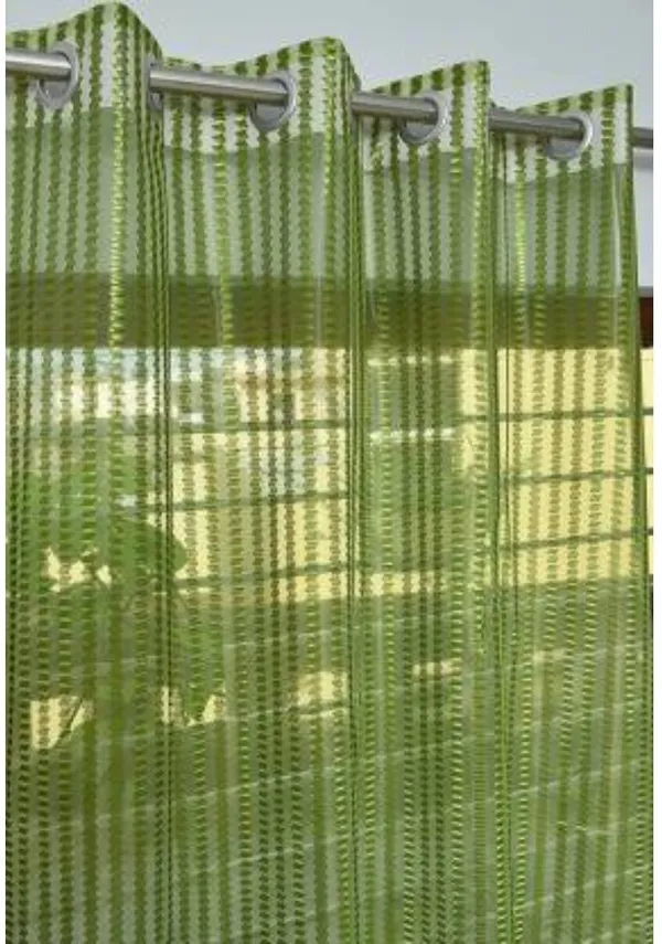 100%_Heavy_Quality_Imported_Tissue_Net_Fabric_Curtains_Set_Of_2