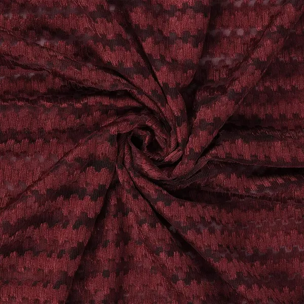 100%_Heavy_Quality_Imported_Tissue_Net_Fabric_Curtains_Set_Of_2