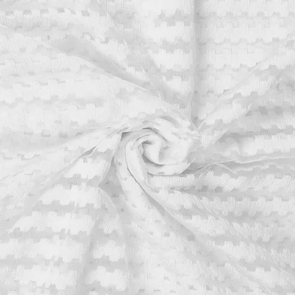 100%_Heavy_Quality_Imported_Tissue_Net_Fabric_Curtains_Set_Of_2