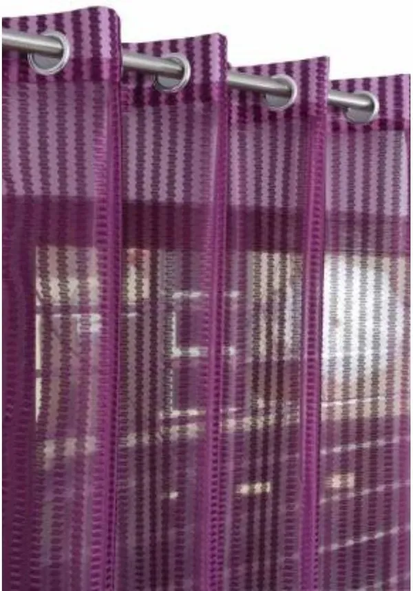 100%_Heavy_Quality_Imported_Tissue_Net_Fabric_Curtains_Set_Of_4