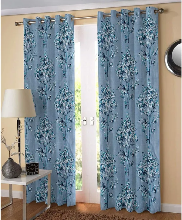 Attractive_Digital_Tree_Jhad_Printed_Polyester_Curtains_Set_Of_2