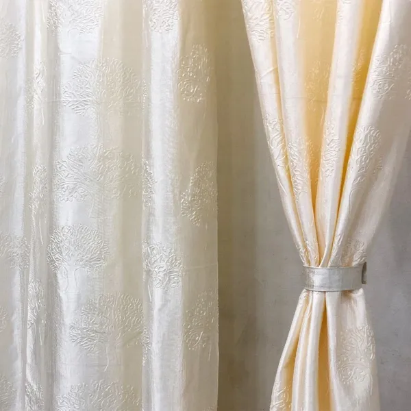 Tree_Punching_Set_Of_2_Polyester_Eyelet_Curtains