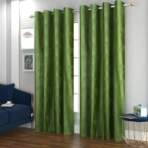 Tree_Punching_Set_Of_2_Polyester_Eyelet_Curtains