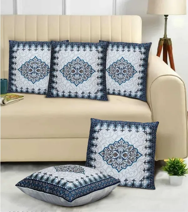 Blue_And_White_Artsy_Home_Velvet_Cushions_Cover_Pack_Of_5
