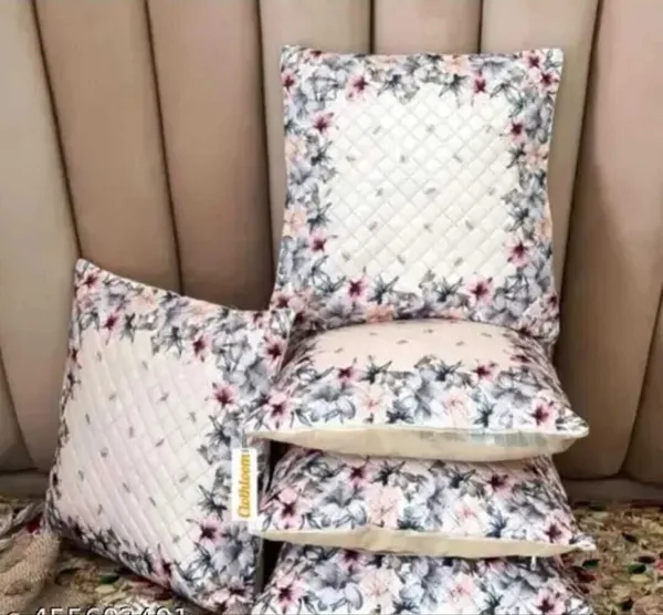 White_And_Cream_Artsy_Home_Velvet_Cushions_Cover_Pack_Of_5