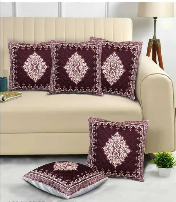Maroon_And_Beige_Artsy_Home_Velvet_Cushions_Cover_Pack_Of_5