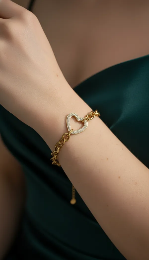 Sparkling_Crystal_Heart_Chunky_Link_Bracelet