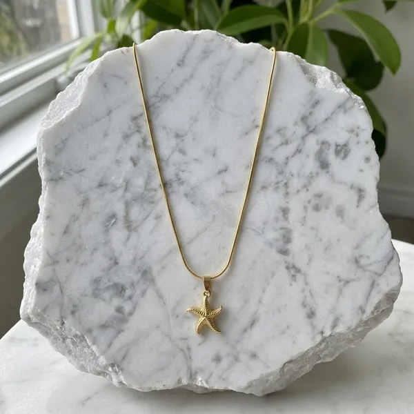 Golden_Starfish_Amulet_Chain