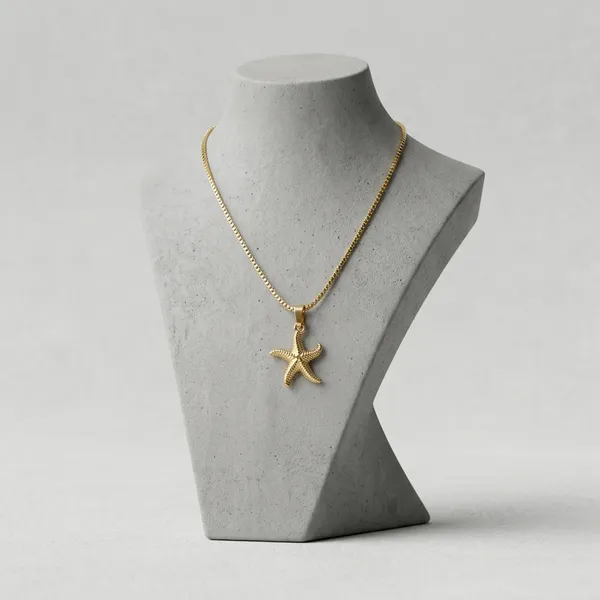 Golden_Starfish_Amulet_Chain