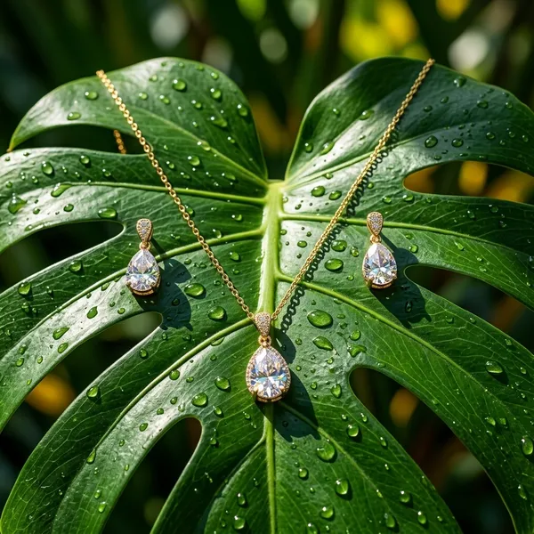Radiant_Teardrop_Pendant_Set