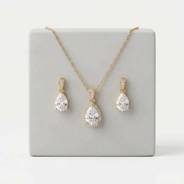Radiant_Teardrop_Pendant_Set