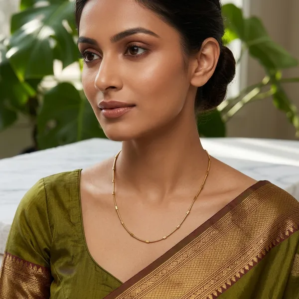 Elegant_Gold-Tone_Bar_Link_Chain