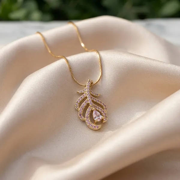 Golden_Crystal_Feather_Pendant_Chain