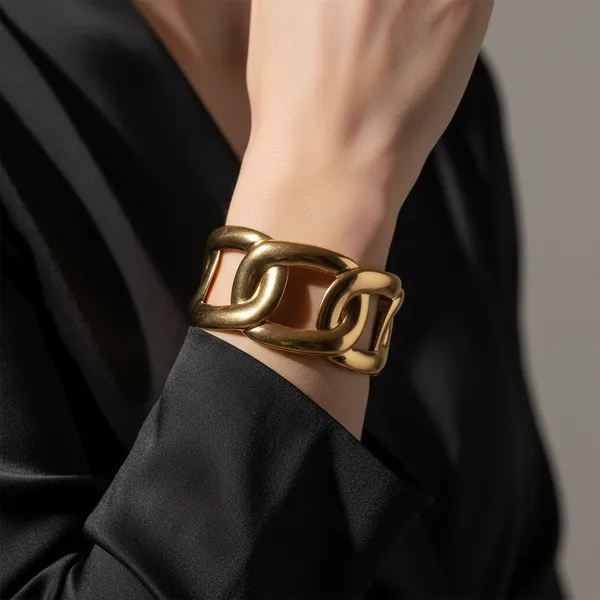 Bold-Gilded_Link_Bracelet