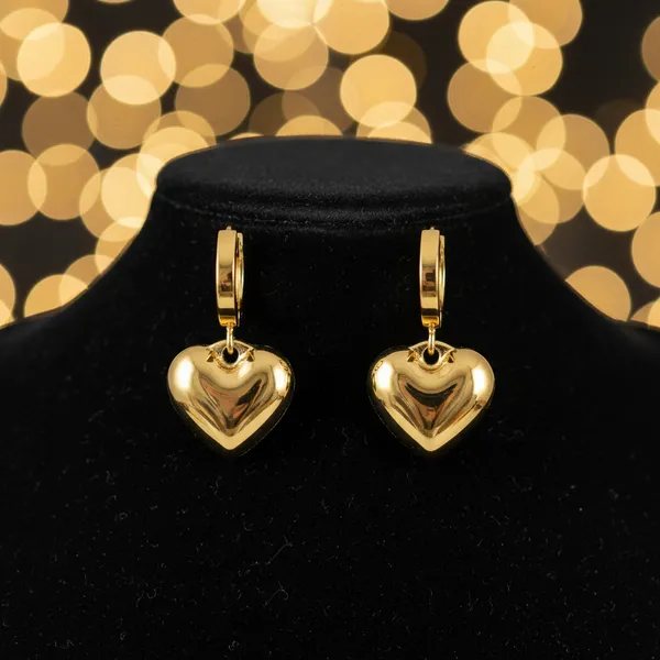 Golden_Heart_Huggie_Earrings