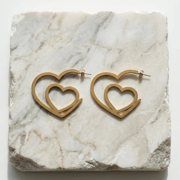 Golden_Double_Heart_Hoop_Earrings