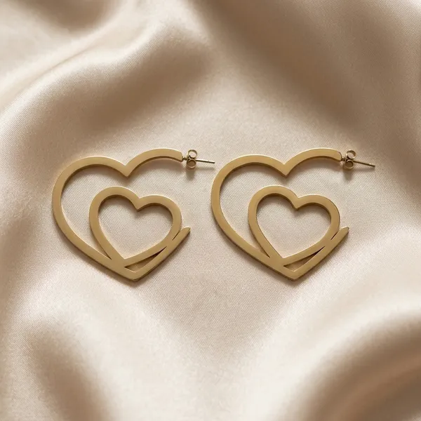 Golden_Double_Heart_Hoop_Earrings