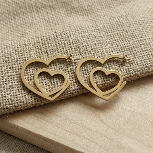Golden_Double_Heart_Hoop_Earrings