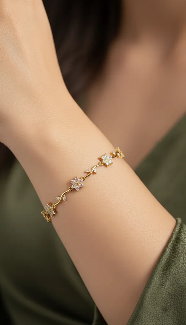 Gilded_Garden_Vine_Tulip__Bracelet
