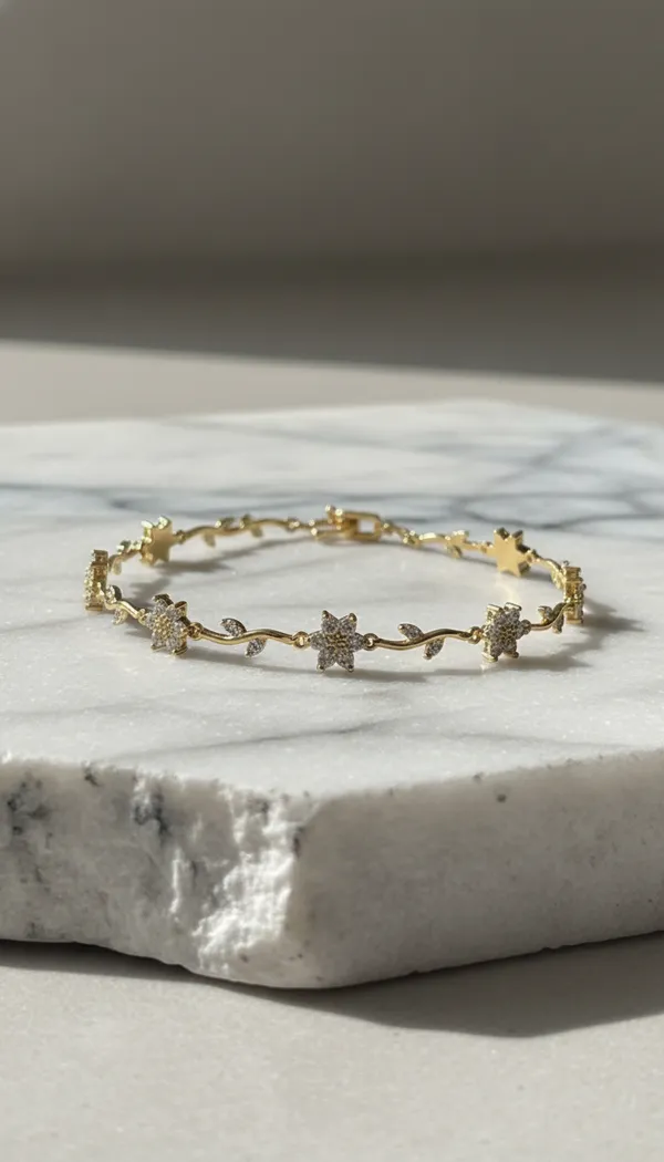 Gilded_Garden_Vine_Tulip__Bracelet