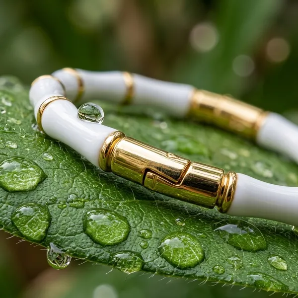 Nimi_House_Elegant_Bamboo_Style_White_Bracelet_For_Women_|_Gold-Tone_Bamboo_Link_Bracelet_|_Minimalist_Fashion_Jewelry_|_Daily_Wear,_Party_&_Gifting