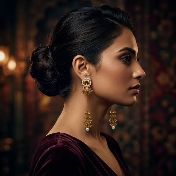 Kashmiri_Earrings_Gold-Plated_Pink_Stone_Earrings_for_Ethnic_Occasions