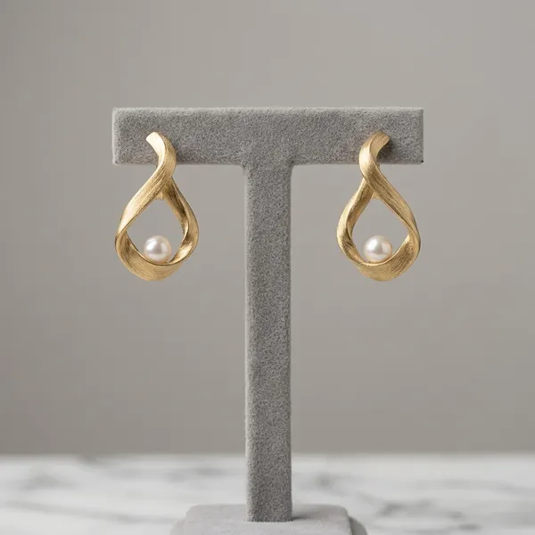 Vintage_Swirl_Gold-Tone_Pearl_Drop_Earrings