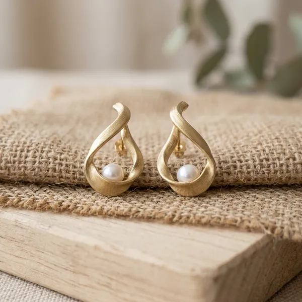 Vintage_Swirl_Gold-Tone_Pearl_Drop_Earrings
