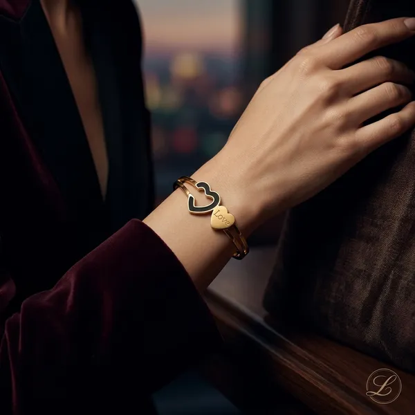 Golden_Love_Heart_Bracelet