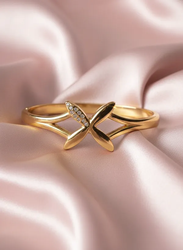 Radiant_Gold_Floral_Bangle_Bracelet